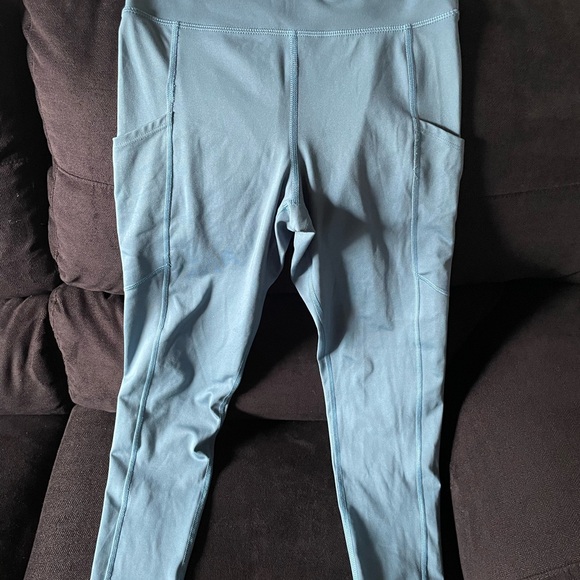 American Eagle , Blue High-Waisted Leggings - Picture 7 of 8